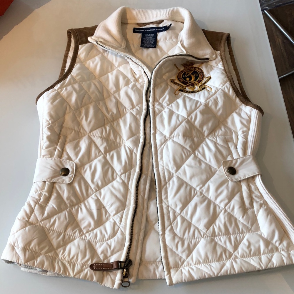 White Ralph Lauren Vest Size M